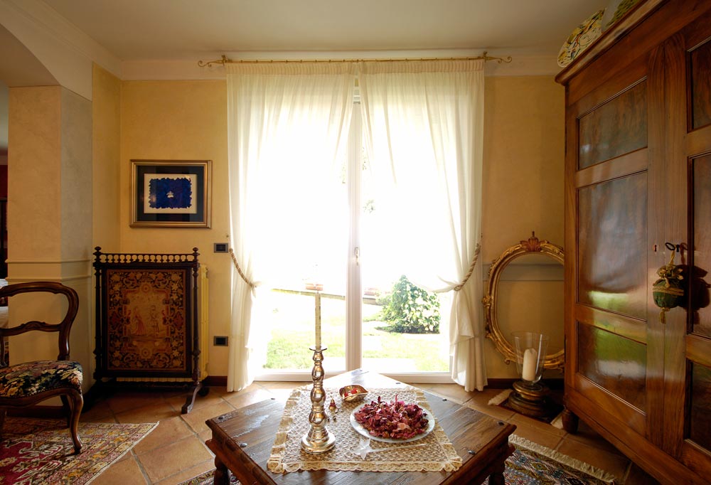 Interno porta finestra in pvc